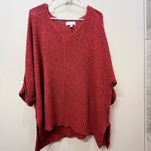 Red Knit Sweater